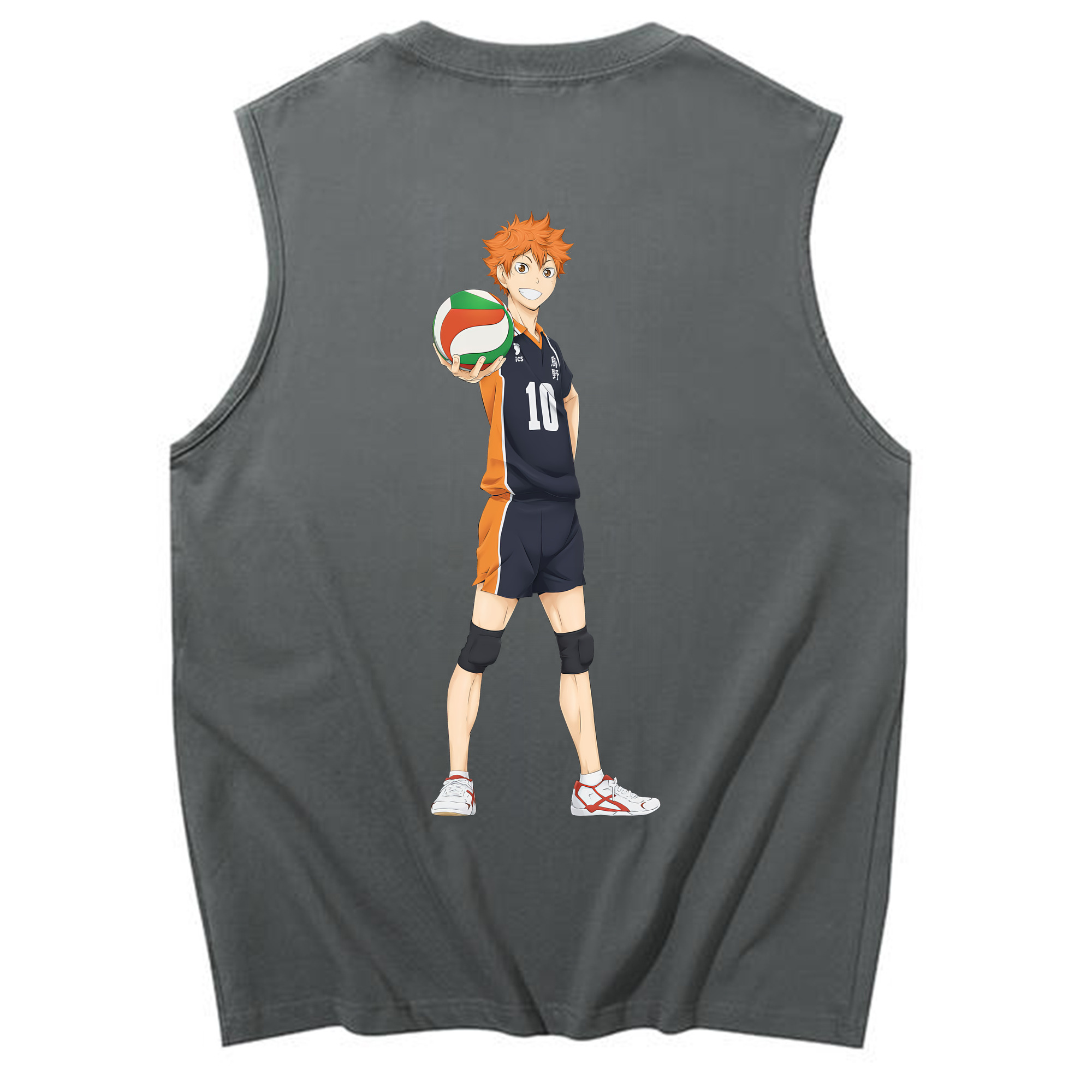 （画像用） ハイキュー!! Haikyu!! コットン100％タンクトップ（背面プリント）